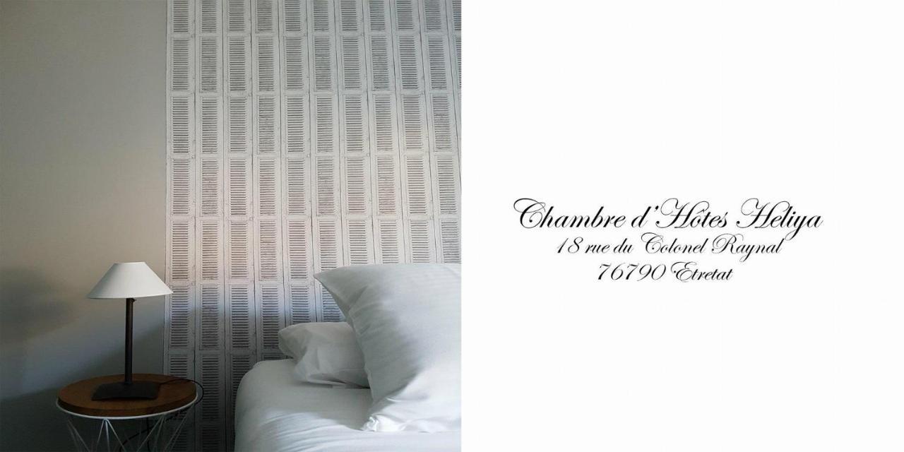 Chambre d'hôtes Héliya Étretat Esterno foto